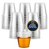 Stock Your Home 250 Pack Mini Plastic Shot Glasses (1oz) Clear Disposable Cups for Jello Shots, Wine Tasting, Liquor, Whiskey, Pudding, Sample Cup for Halloween and Elegant Parties view 1