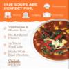 Simple Kitchen Chicken Tortilla Soup Mix  16 Servings, Meal Prep Gluten Free Chicken Soup, Prepared Meals & Dehydrated Survival Food for Camping, Backpacking & Hiking, Survival Kit, Pack of 4, 1 Gal. view 4