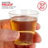 Stock Your Home 2 oz Shot Glasses - 250 Mini Plastic Shot Glasses (2oz) Clear Disposable Cups for Jello Shots, Wine Tasting, Liquor, Whiskey, Pudding, Sample Cup for Halloween and Elegant Parties view 4