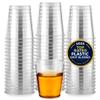 Stock Your Home 250 Mini Plastic Shot Glasses (1.5oz) Clear Disposable Cups for Jello Shots, Wine Tasting, Liquor, Whiskey, Pudding, Sample Cup for Halloween and Elegant Parties view 1