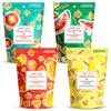 Palomitaz Gourmet Popcorn Fiesta Mexican Popcorn Variety Bag with Chili, Lime and Sea Salt Mango, Watermelon, Blood Orange, Pineapple Handcrafted Snack, Gluten Free, 4 Bags (4oz Each) view 1