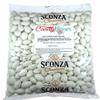 Jordan Almonds - Candy Coated Almonds - White - Top Grade Almonds Covered In A Thin Candy Coating By CandyKorner - 5 Pound (80 Ounce) view 1