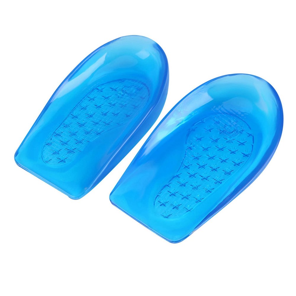Silicone Gel Arch Support Insoles for Heel Pain & Plantar Fasciitis Relief, Orthotic Shoe Inserts with Shock Absorption - Size 34-40