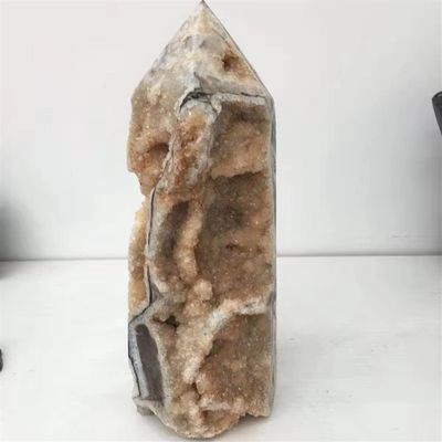 WGPHD Health & Household Natural Flashing Star ore raw Stone Scepter Heals Fortune (Size : 400-450g)