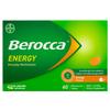 Berocca Energy Vitamin B & C Orange Flavour Effervescent Tablets 60 Pack view 1