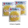 Gluten Free Pickled daikon radish, 3.5oz x 3packs, MSG free, No coloring and preservative added, Slightly sweetened, Product of Japan view 2