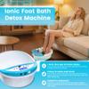 LeCuag Ionic Foot Bath Detox Machine, Foot Spa Machine for Home Use - Foot Bath Soak Tub with Heating Belt, Auto Countdown Timer & Includes 100 Disposable Ion Cleaning Liners view 2