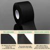 (3 Pack) Black Athletic Sports Tape, Very Strong Easy Tear No Sticky Residue Tape for Athlete & Sport Trainers & First Aid Injury Wrap,Suitable for Bats,Tennis,Gymnastics & Boxing1.5in X 35ft view 3