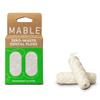 Mable Silk Floss Refills | Zero Waste Dental Floss Natural Peppermint 2-Pack 33 Yards Each | Biodegradable Compostable Ahimsa Silk Waxed Floss Refill view 1