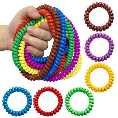 Bildurem Chew Necklaces Bracelets for Sensory Kids(12 Pack) - Stretchy Coil Necklace Bracelet Set for Children with Autism, SDP, ADHD, ADD - Oral Sensory Chew Toys Reduce Stress and Anxiety