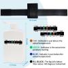 14 Pcs Urine Test Complete Kit Includes 2 White Portable Empty Bottles, 10 Adhesive Temperature Test Strips, Neoprene Bag and Hi-Stretch Hidden Leg Straps, Portable Travel Urine Test Bottle view 2