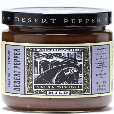 Desert Pepper Trading Divino Mild Salsa, 16 Ounce - Pack of 2