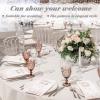 200 Pcs Disposable Napkins Welcome Guests Napkins Hand Towels for Bathroom Elegant Towels for Powder Room Holiday Anniversary Wedding Birthday Party Baby Bridal Shower Decorative Towel(Silver) view 2