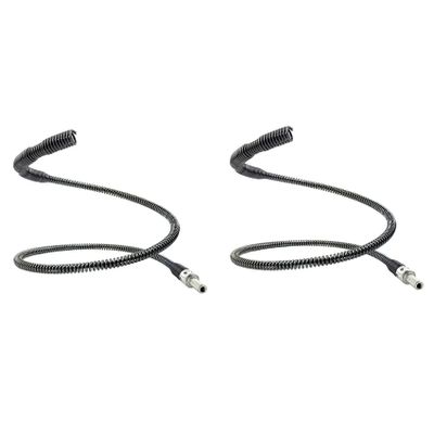 Nemeae 2X Pipe Dredging Drain Sewer Sinks Basin Pipeline Clogged Remover Bathroom Cleaning
