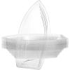 ZEAYEA 150 Pack 8 oz Banana Split Boat Plate, Disposable Plastic Food Boats, Food Grade Ice Cream Sundae Serving Bowls for Snack, Salad, Chip, Clear Dessert Bowls for Party, Restaurant view 3