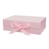 DaiUni 10.5"X7.5"X3.1" Pink Magnetic Gift Box with Lid and Ribbon for Presents view 1