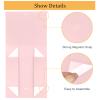 DaiUni 10.5"X7.5"X3.1" Pink Magnetic Gift Box with Lid and Ribbon for Presents view 4