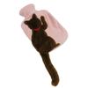 1 Liter Rubber Hot Water Bottle with Soft Plush Fleece Cover, Cute Cat Water Bag Hot and Cold Therapy for Cramps Pain Relief view 2