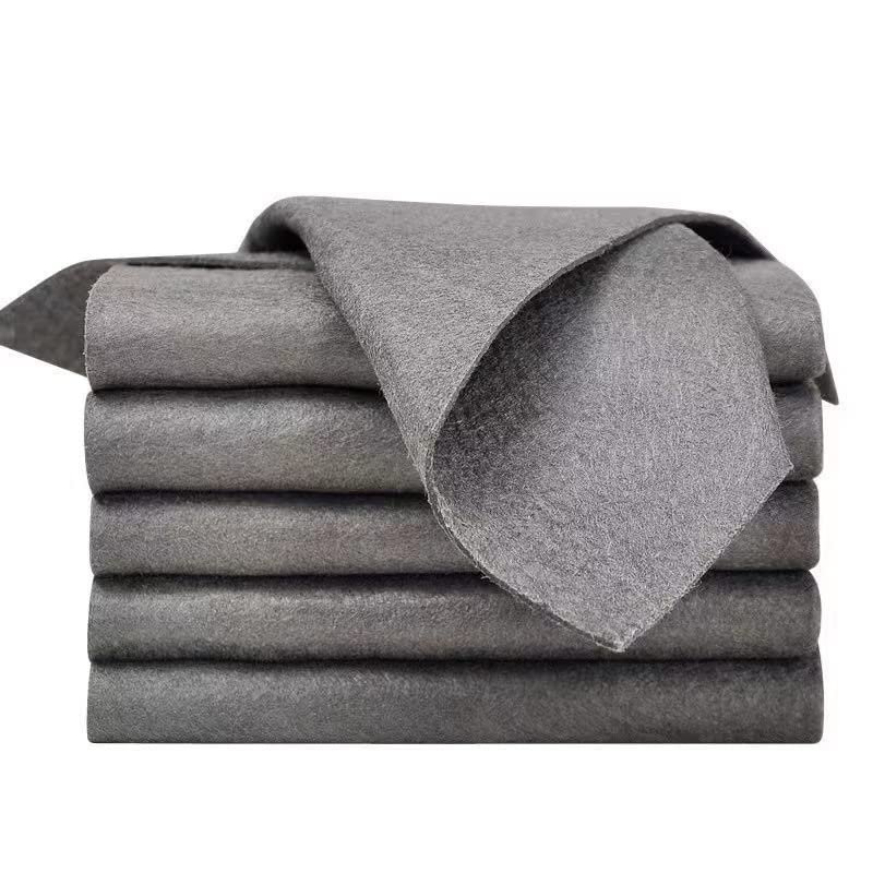 Thickened Magic Cleaning Cloth, Non-Marking Microfiber Glass Cleaning Cloths,Reusable Streak Free Microfiber Towels for Windows, Kitchenware,Cars (5PCS,19.68' 'x19.68'')