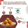 Artinci Sugar-Free Motichoor Laddu - Traditional Indian Sweet, Gluten-Free, High-Protein, Daibetic-Friendly, Healthy Dessert, Vegan-Friendly, Low-Glycemic, Nutritious (Pack of 2) view 3