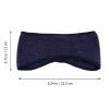 9 pcs Headband Ear Warmer Cover Band Sports Headwraps Ear Covers Sweatband Moisture Wicking Full Cover Ear Muffs Exercise Hair Band Full Coverage Headgear Man Polyester view 3