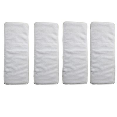 Teen Adult Cloth Diaper Nappy Reusable Washable for Disability Incontinence Large (4 Inserts)
