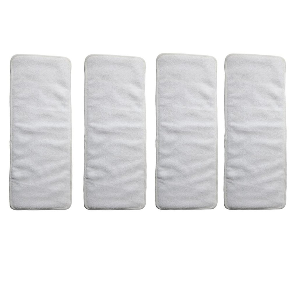 Teen Adult Cloth Diaper Nappy Reusable Washable for Disability Incontinence Large (4 Inserts)