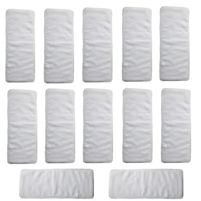 Teen Adult Cloth Diaper Nappy Reusable Washable for Disability Incontinence Large (12 Inserts)