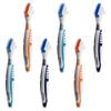 Paro Clinic Denture Brush Hard and Soft bristles Combo Perfect Grip Swiss Made. Cleans Your dentures, retainers and Night Guards! Pack of 6 view 1