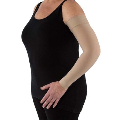 JOBST Bella Lite Compression Sleeves ,15-20 mmHg, Armsleeve, Beige, Medium