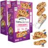 Nonni's THINaddictives Almond Thin Cookies - 3 Boxes Berry Blend Almond Cookies - Almond Cookie Thins w/Cranberries Blueberries Goldenberries Raisins Sunflower Seeds - Kosher - 4.4 oz view 1
