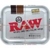RAW Metallic Silver Metal Task Tray (Large Size 14x 11x 1.25) Includes RAWthentic Certificate and ARC Scoop Card view 2