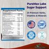 YUMMYVITE Sugar Support Supplement with Cinnamon, Chromium, Mulberry, Alpha Lipoic Acid - 20 Herbs & Vitamins - Non-GMO, 60 Capsules view 2