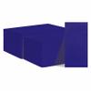 KMAKII 100 Pack Premium 2-Ply Paper Napkins  Soft, Absorbent Disposable Guest Towels for Weddings, Parties, Dinners, and Special Events, Blue Color, 12 X 17 Inches view 1