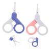 2pcs Scissors Tip Design for Manicure and for Newborns and Boys and Girls Grey Grey view 3