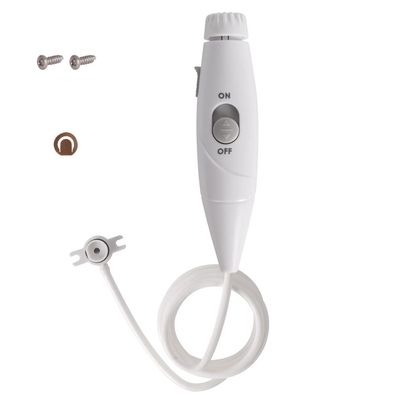 Aquaflosser Replacement Parts for Other waterflosser Water flosser Wand Handle Head Aquarius WP-660 WP-662 WP-670 WP-672 WP-665 WP-667 WP-663 WP-668 Oral Irrigator (WP660 Handle White)