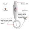Aquaflosser Replacement Parts for Other waterflosser Water flosser Wand Handle Head Aquarius WP-660 WP-662 WP-670 WP-672 WP-665 WP-667 WP-663 WP-668 Oral Irrigator (WP660 Handle White) view 2