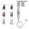 Aquaflosser Replacement Parts for Other waterflosser Water flosser Wand Handle Head Aquarius WP-660 WP-662 WP-670 WP-672 WP-665 WP-667 WP-663 WP-668 Oral Irrigator (WP660 Handle White) view 3