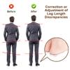 Abnaok Heel Lift, 4 Layer 2 Pairs Gel Shoe Lifts for Women Uneven Legs,Adjustable Orthopedic Heel Lifts for Heel Pain and Leg Length Discrepancy, Heel Wedge Inserts 1/4" to 1" view 3