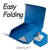OEMVALATY Gift Box, Extra Large Blue 19x16x6 Inches, 3 Pack, Magnetic Closure, Multifunctional, Ideal for Wedding & Festival Gifts view 3
