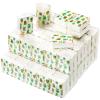 100 Pcs Pocket Tissues Packs Small Travel Tissue Personal Facial Tissues Eucalyptus Leave Pocket Tissues Cute Individual Facial Tissue Packs for Wedding Party Favors view 1