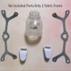 2PCS Fabric Frame Compatible with Wisp Frame - Universal Size Fabric Frame - No Headgear view 4