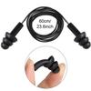 50 Pairs Corded Ear Plugs Silicone Waterproof Ear Plugs with Cords for Sleeping Snoring Swimming Shooting, Reusable Noise Cancelling and Hearing Protection view 2