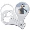 Baby Penguin Nail Clippers Plus Bottle Opener Keychain view 1
