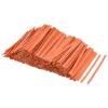 MECCANIXITY Twist Ties 3.54" Paper Closure Tie for Tying Bread, Candy, Cookies, Gift Bags Arts Crafts Orange Pack of 1000 view 1