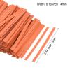 MECCANIXITY Twist Ties 3.54" Paper Closure Tie for Tying Bread, Candy, Cookies, Gift Bags Arts Crafts Orange Pack of 1000 view 2