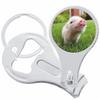 Baby Pig Nail Clippers Plus Bottle Opener Keychain view 1