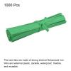 MECCANIXITY Twist Ties 3.54" Paper Closure Tie for Tying Bread, Candy, Cookies, Gift Bags Arts Crafts Green Pack of 1000 view 3