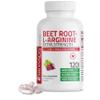 Bronson Beet Root + L-Arginine Nitric Oxide Production- Non-GMO, 120 Vegetarian Capsules view 1