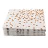 Napkins Gold Foil Polka Dot Confetti Cocktail Disposable For Birthday Party 50 Pack view 2